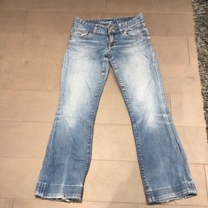 Tommy Hilfiger light wash denim bootcut jeans